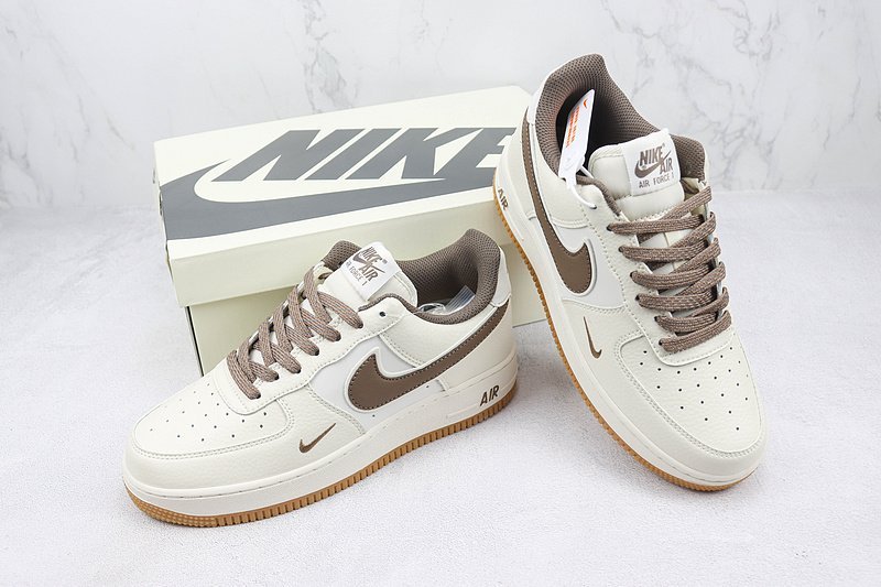 Nike Air Force 1 Low "Light Brown/Cream White" фото № 7