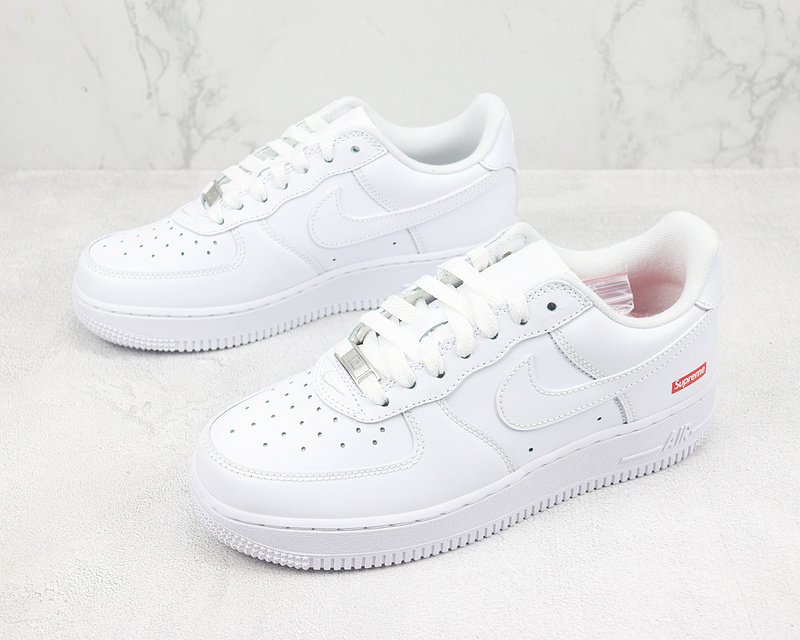 Supreme x Nike Air Force 1 Low "White" фото № 5
