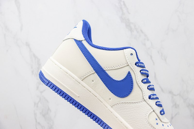 Terror Squad x Nike Air Force 1 Low "White/Medium Blue" фото № 3