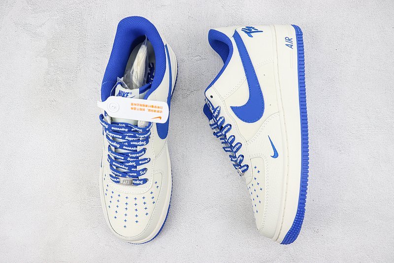Terror Squad x Nike Air Force 1 Low "White/Medium Blue" фото № 6