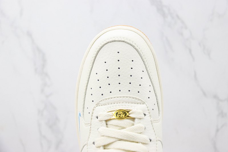 Nike Air Force 1 Low "Off White/Pastel Blue" фото № 4