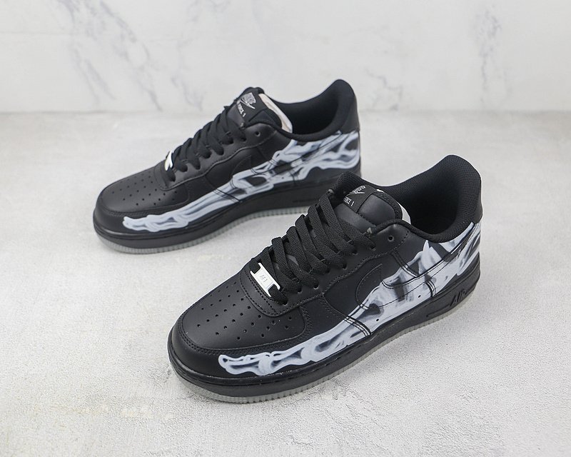 Nike Air Force 1 Low “Skeleton Black" фото № 5