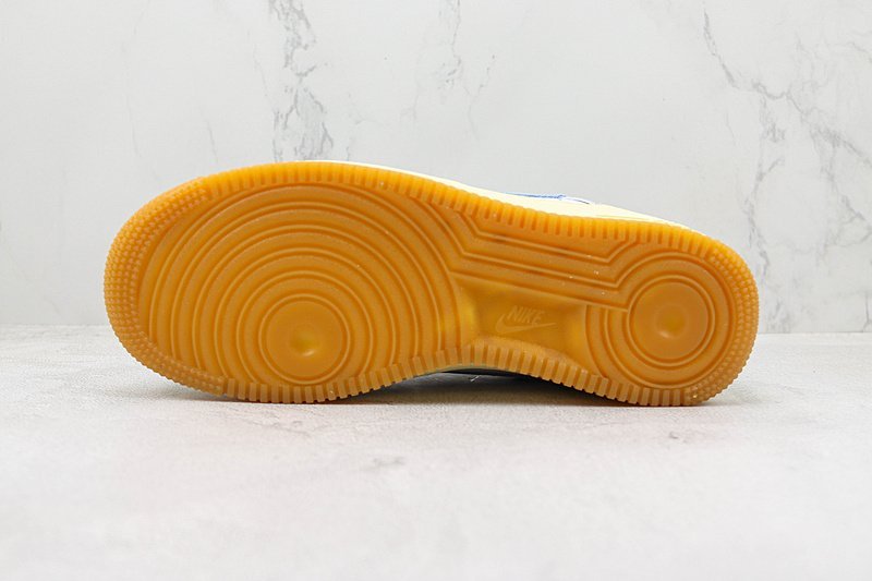 Nike Air Force 1 Low "White/Alabaster/Coconut Milk/Cobalt Bliss" фото № 8