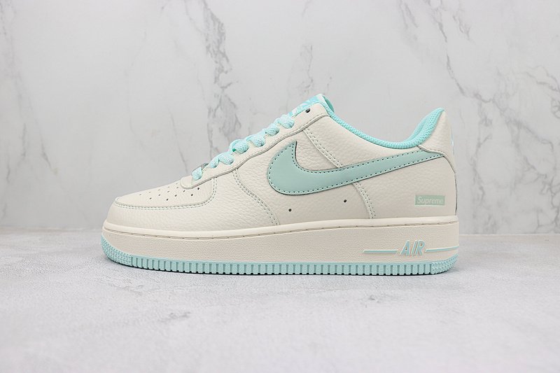 Nike Air Force 1 Low "Cream White/Mint Blue" фото № 2