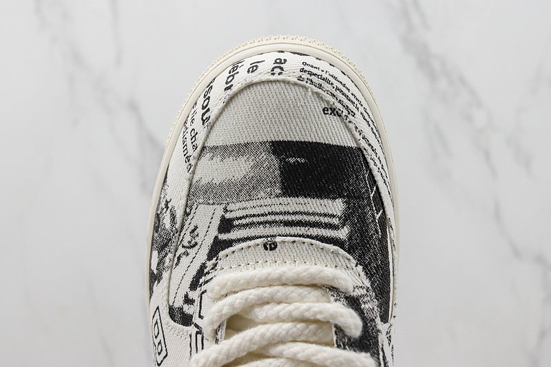 Nike Air Force 1 Low "English Newspaper" фото № 4