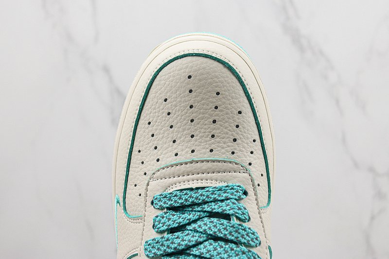 Nike Air Force 1 Low "Sail White/Mint Blue/Swoosh" фото № 4