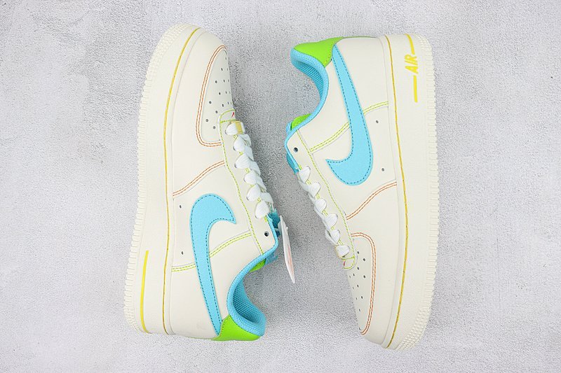 Nike Air Force 1 Low "Rainbow Stitch" фото № 6