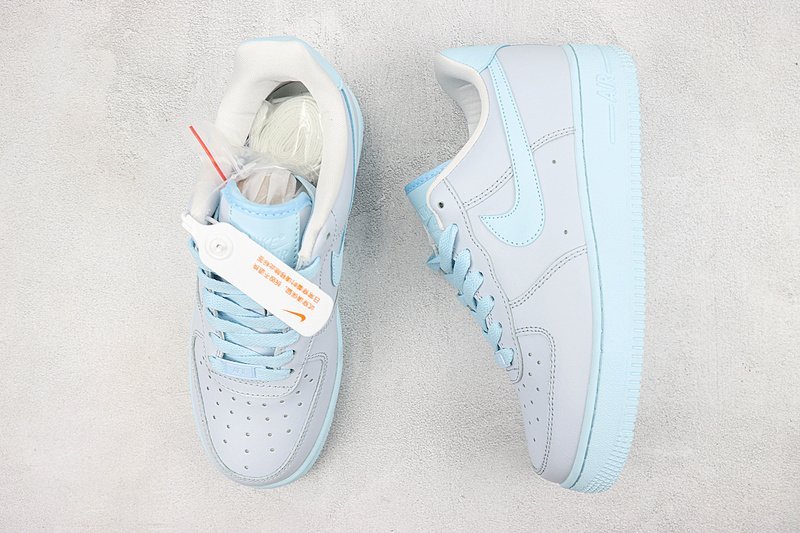 Nike Air Force 1 Low "Sail/Navy Blue" фото № 7