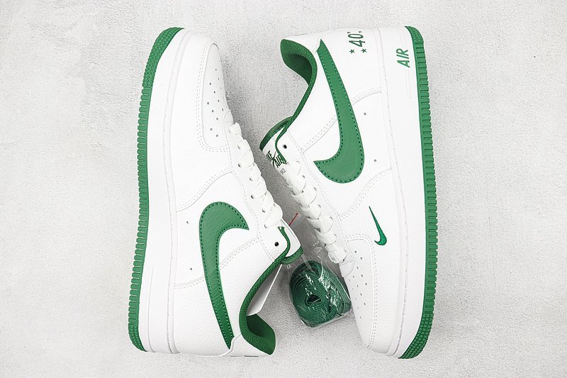 Nike Air Force 1 Low "40th Anniversary/White/University Green" фото № 6