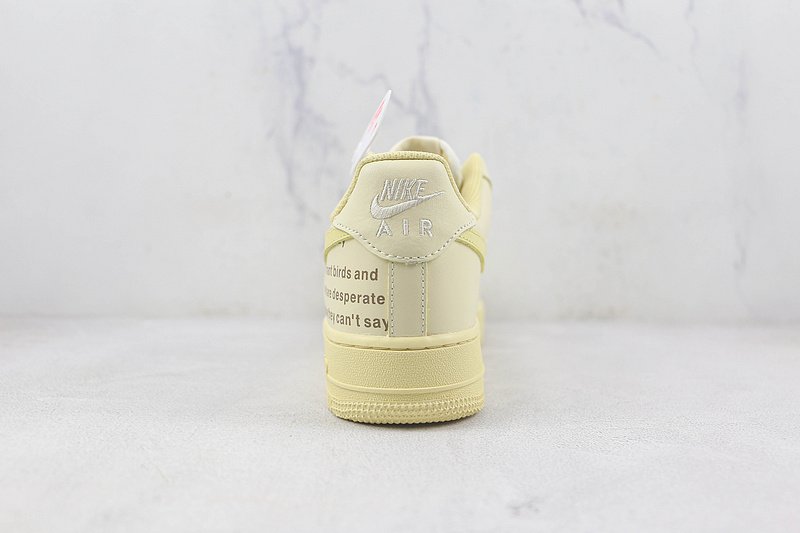 Nike Air Force 1 Low "Light Yellow Printed" фото № 9