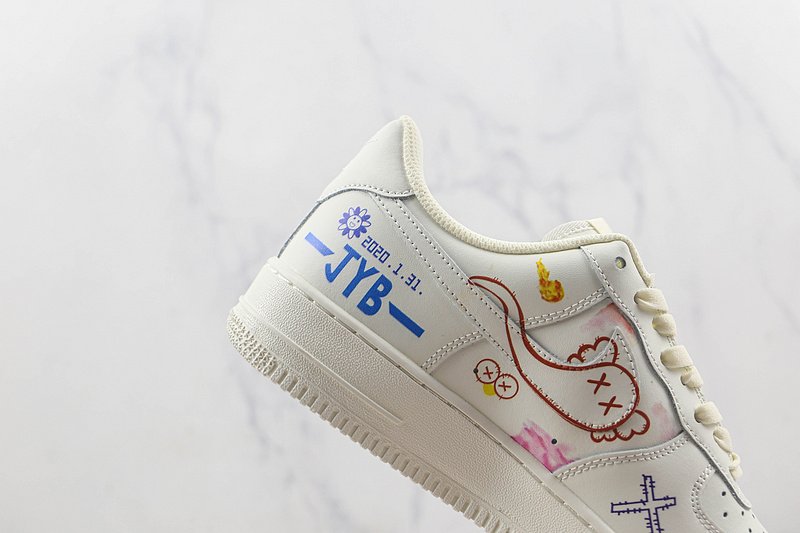 Nike Air Force 1 Low "Rainbow Graffiti" фото № 3