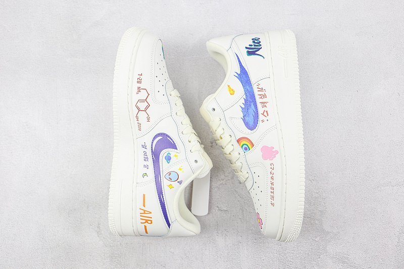 Nike Air Force 1 Low "Rainbow Graffiti" фото № 7