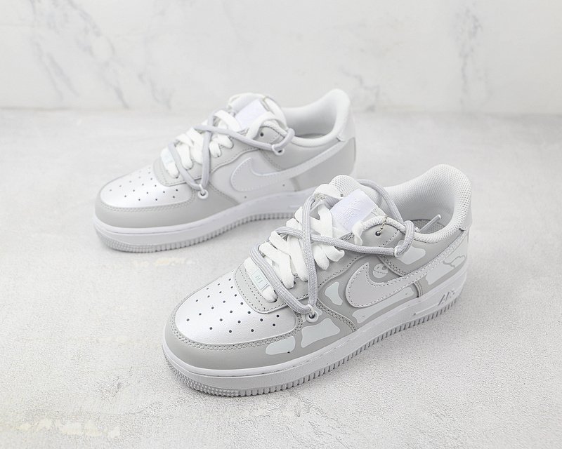 Nike Air Force 1 Low "Skeleton Grey/White" фото № 5