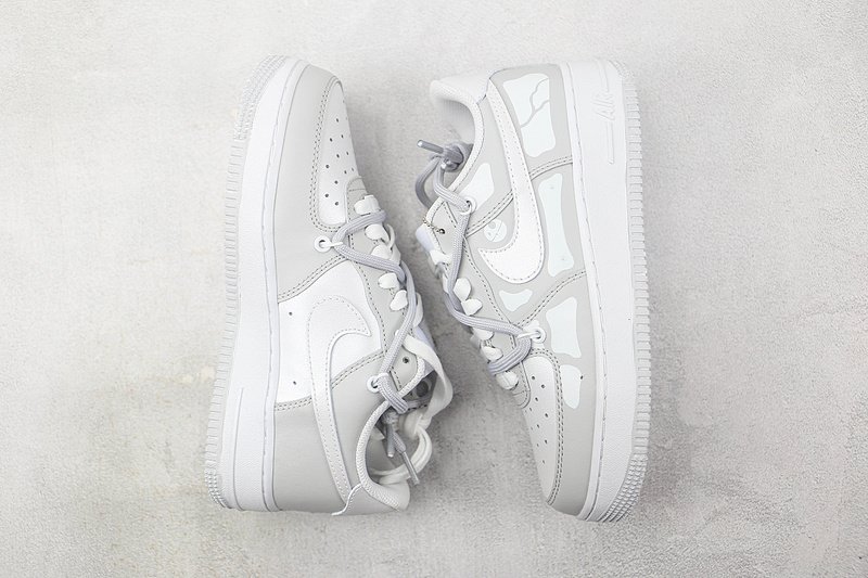 Nike Air Force 1 Low "Skeleton Grey/White" фото № 7