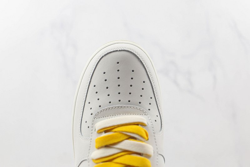 Nike Air Force 1 Low "Rice White/Stitch Yellow" фото № 4