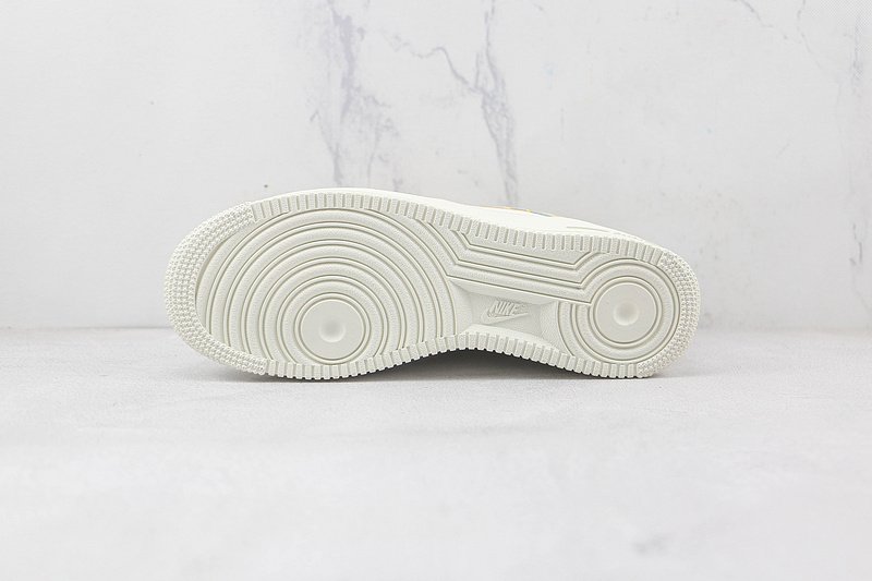 Nike Air Force 1 Low "Rice White/Stitch Yellow" фото № 8