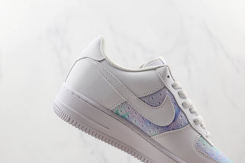 Nike Air Force 1 Low "White/Space Purple/Blue" фото № 3