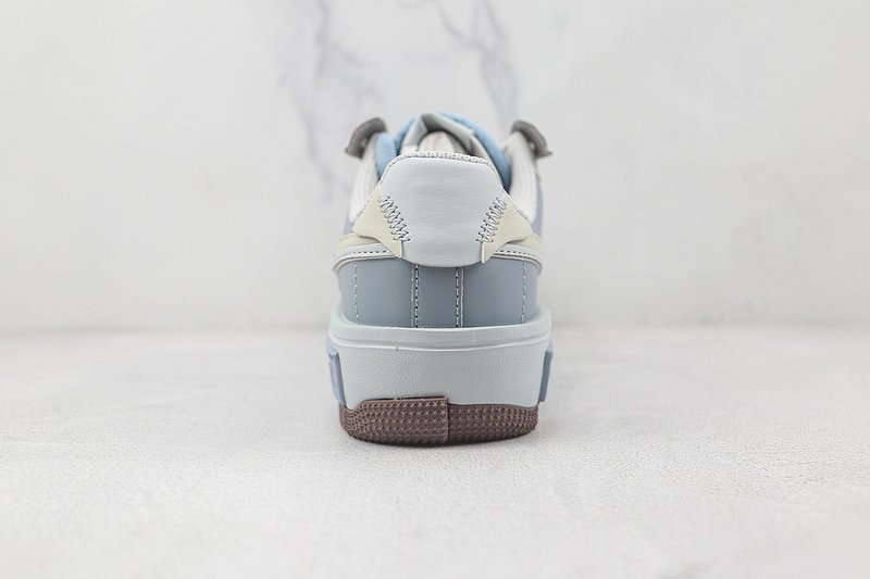 Nike Air Force 1 Low "Fontanka Mocha/Cream/Light Blue" фото № 9