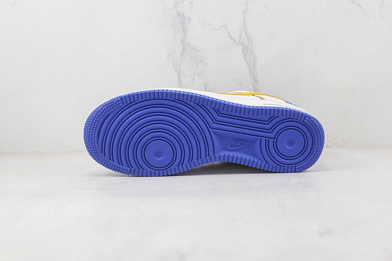 Nike Air Force 1 Low "Curry White/Blue/Yellow" фото № 8