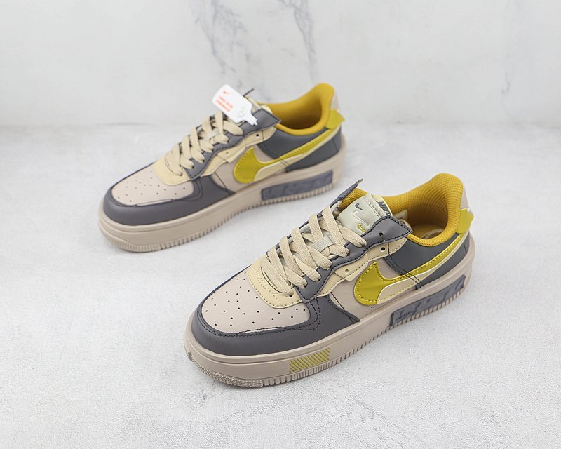Nike Air Force 1 Low "Fontanka Dark Grey/SandYellow/Beige" фото № 5