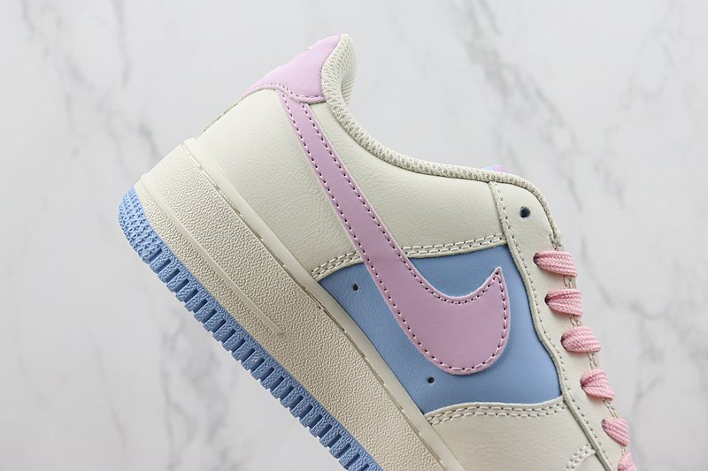 Nike Air Force 1 Low "QSSail White/Blue/Pink" фото № 3