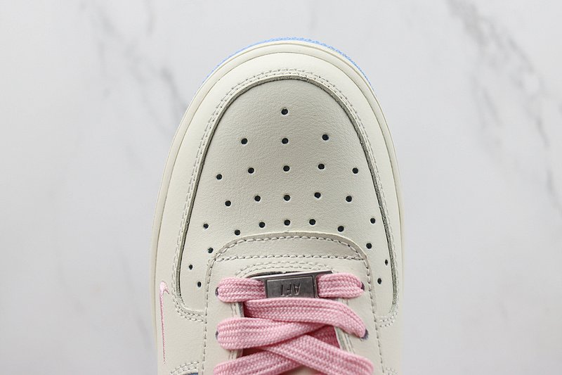 Nike Air Force 1 Low "QSSail White/Blue/Pink" фото № 4