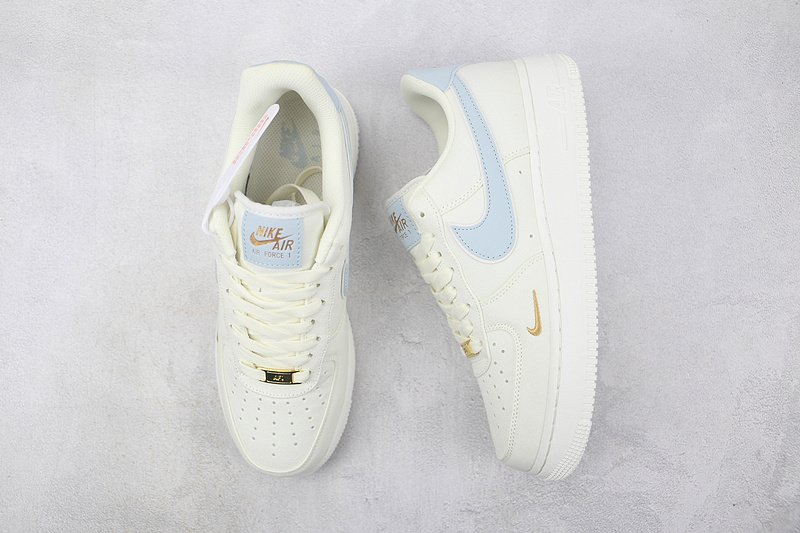 Nike Air Force 1 07 Low "Cream/Blue" фото № 7