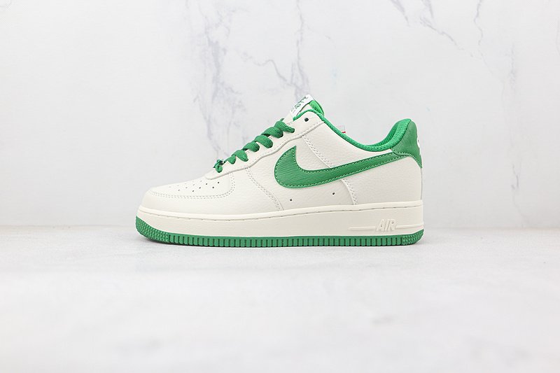 Nike Air Force 1 07 Low "White/Double Green" фото № 2
