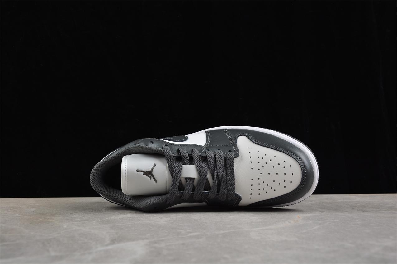 Nike Air Jordan 1 Low "Grey/White" фото № 3