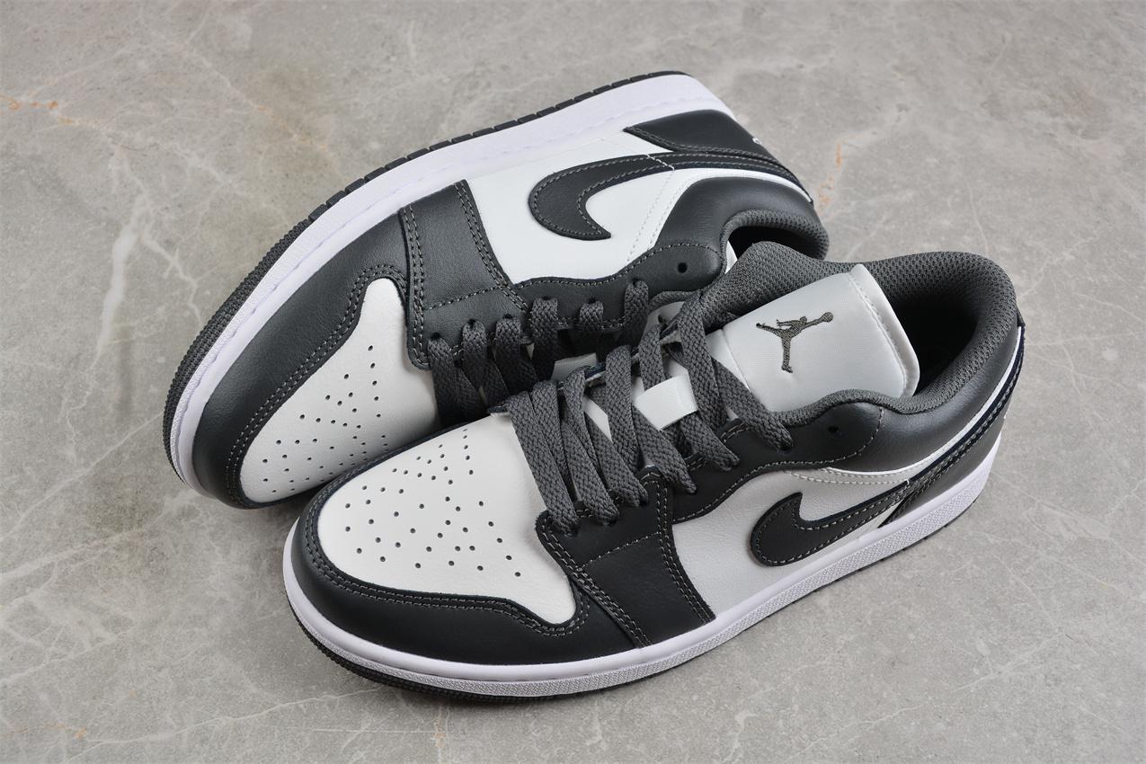 Nike Air Jordan 1 Low "Grey/White" фото № 6