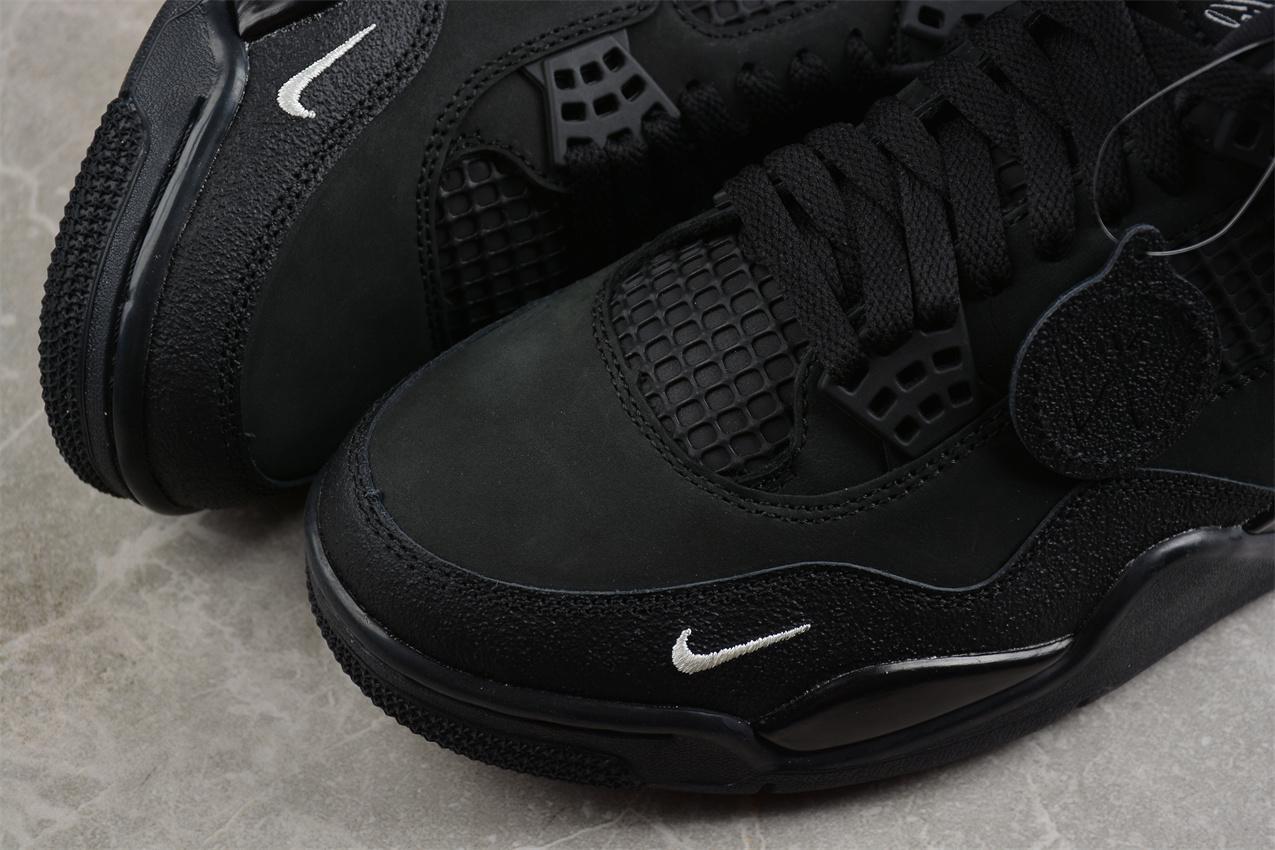 Nigel Sylvester X Nike Air Jordan 4 "Firewood Black" фото № 7