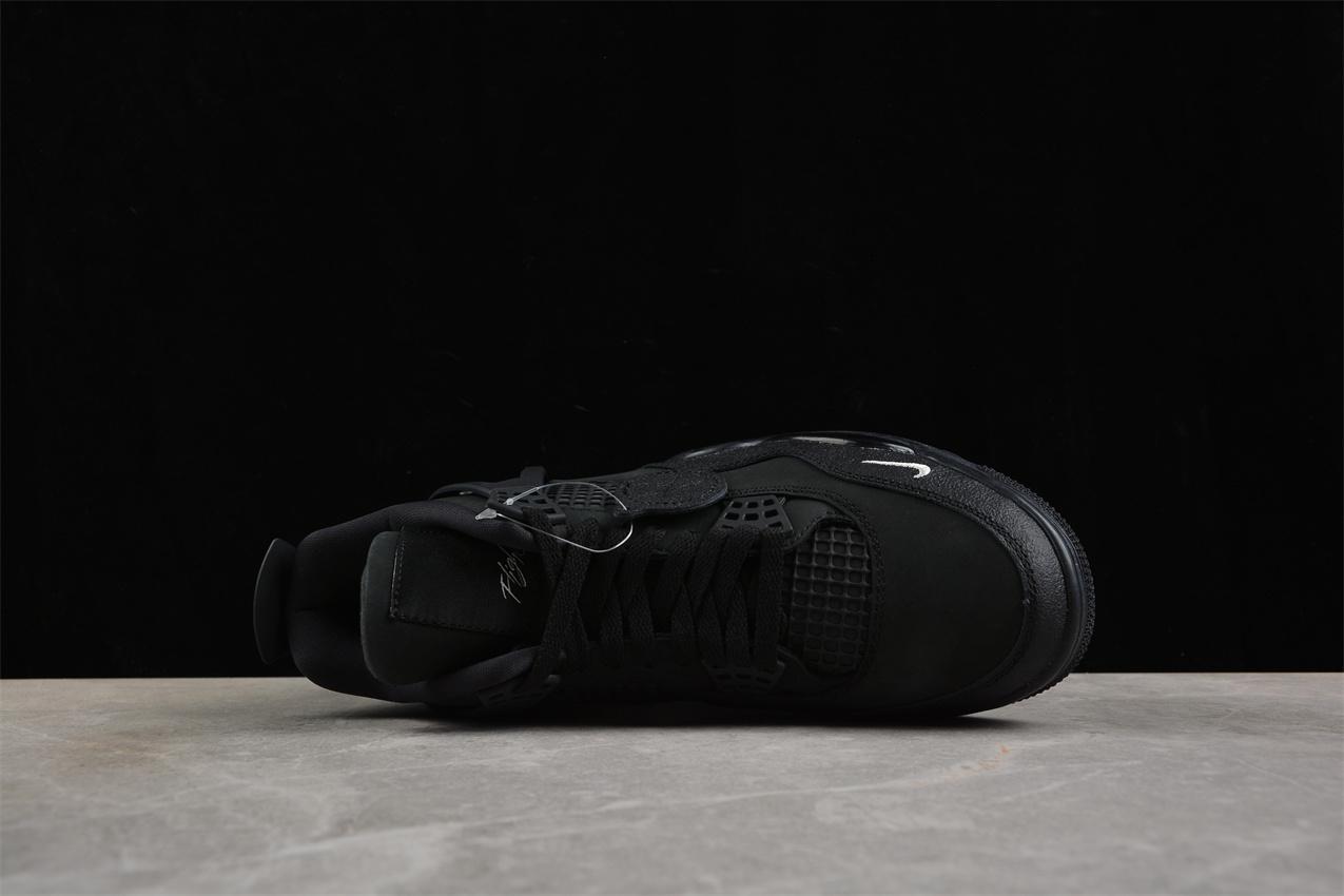 Nigel Sylvester X Nike Air Jordan 4 "Firewood Black" фото № 3