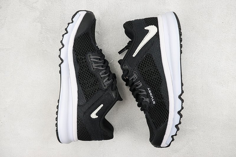 Stussy x Nike Air Max 2013 "Black/White" фото № 7
