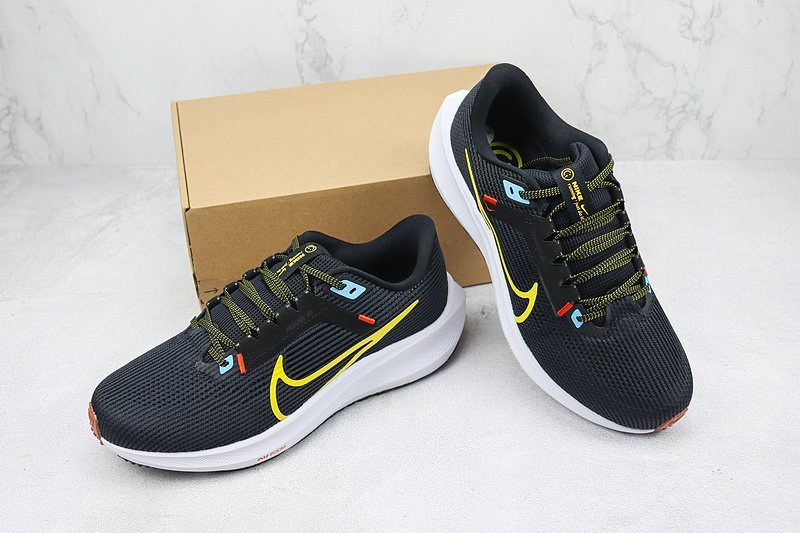 Nike Air Zoom Pegasus 40 "Black/Yellow Swoosh" фото № 7