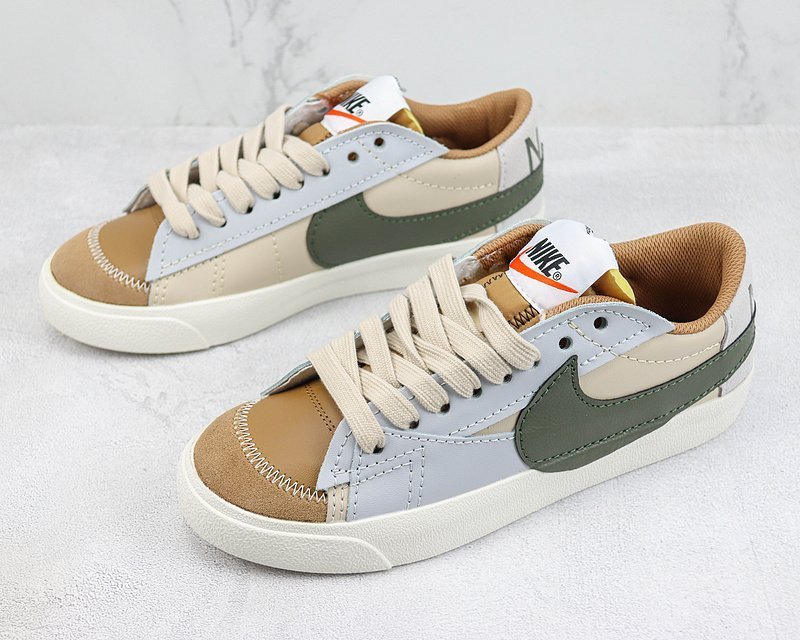 Nike Blazer Low 77 Jumbo "Sanddrift/Medium Olive" фото № 5
