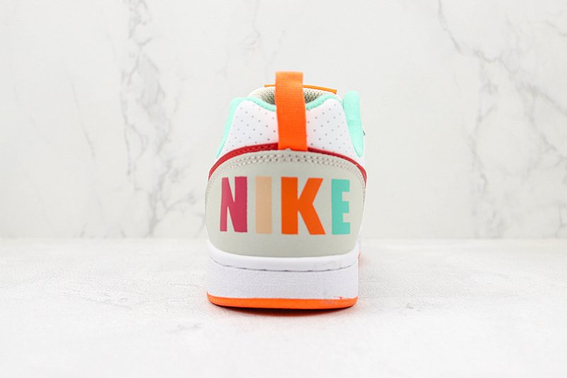 Nike Court Borough Low 2 "Summit White/University Red" фото № 9