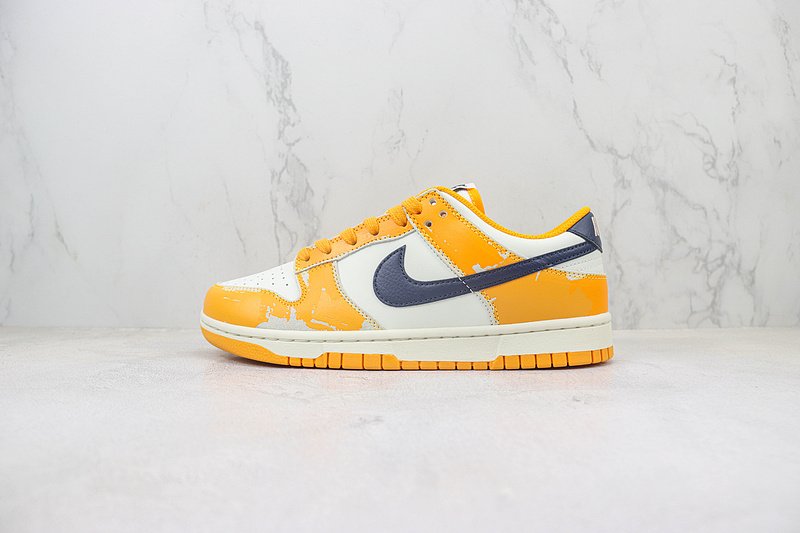 Nike Dunk Low "Wear and Tear/Yellow" фото № 2