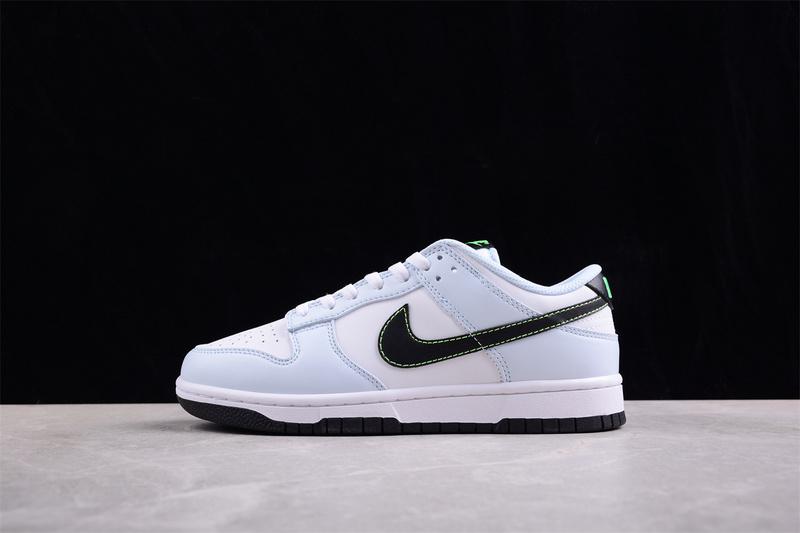 Nike Dunk Low "Grey/Green Strike" фото № 5