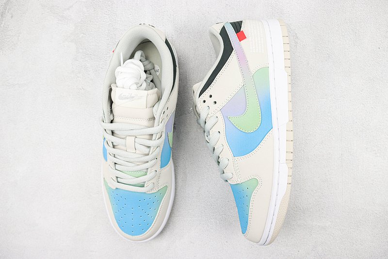 Nike Dunk Low "Grey/Rainbow" фото № 6