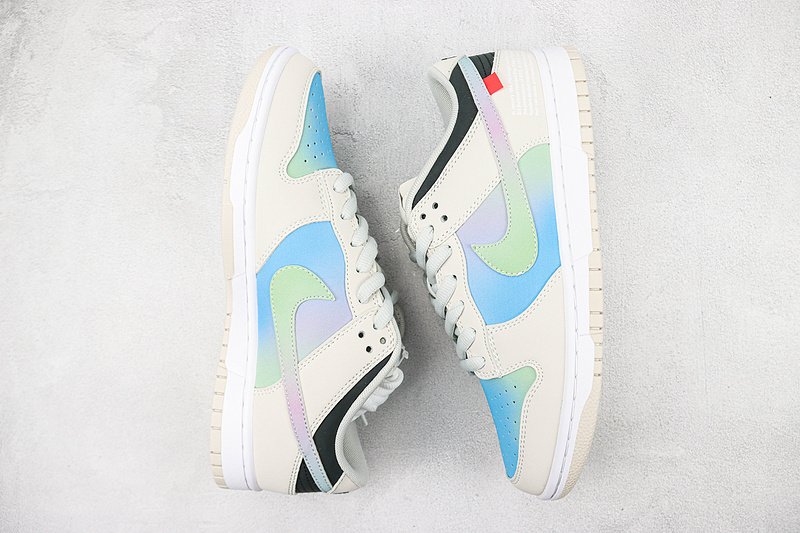 Nike Dunk Low "Grey/Rainbow" фото № 7