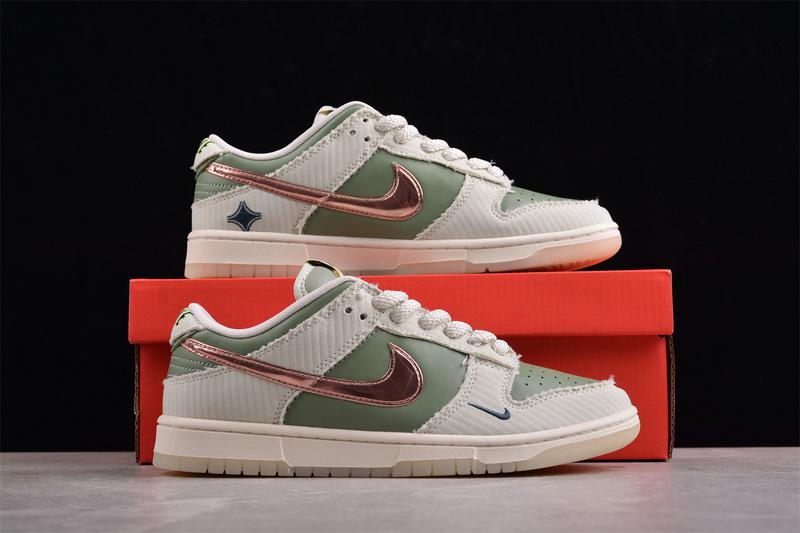 Nike Dunk Low "Olive Rose Gold" фото № 5