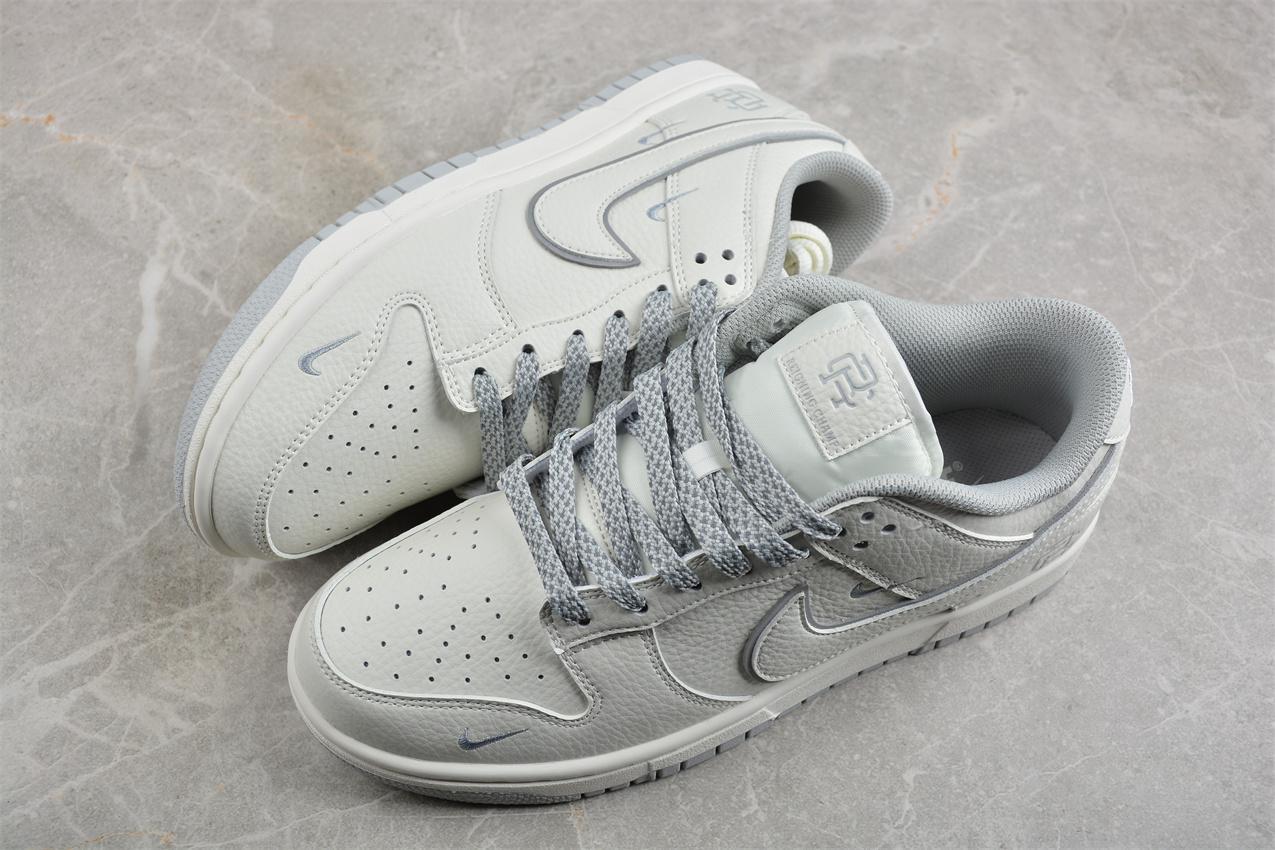 Reigning Champ x Nike SB Dunk Low "White" фото № 6