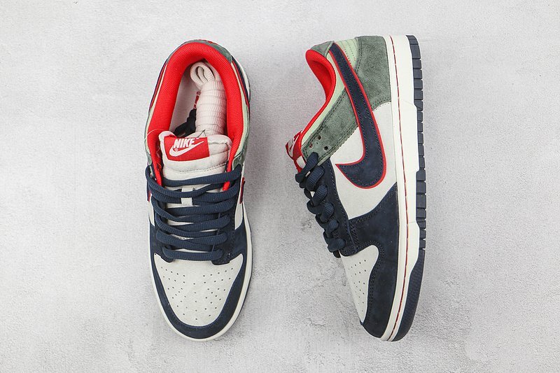 Otomo Katsuhiro х Nike Dunk Low "Green/White/Red" фото № 6