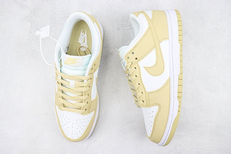Nike Dunk Low Retro "White/Team" фото № 6
