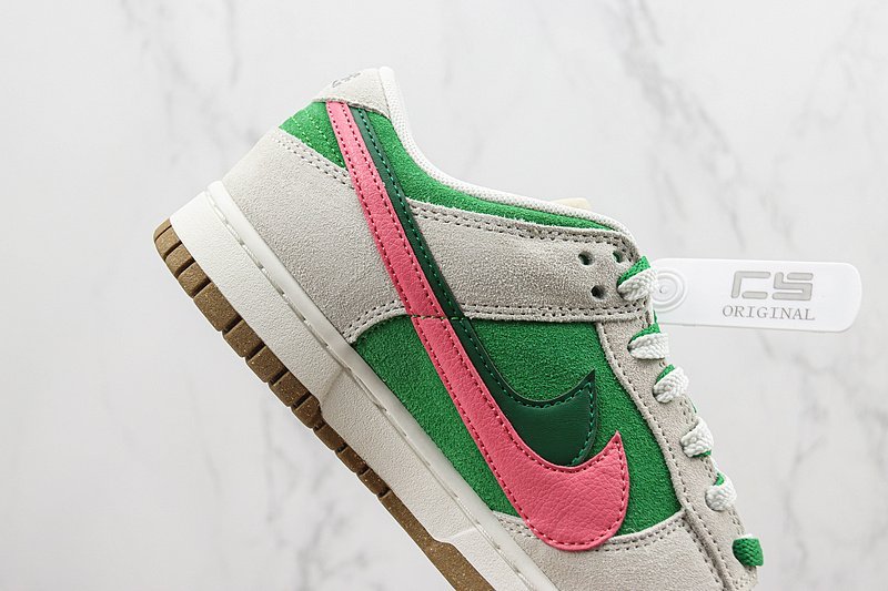 Nike SB Dunk Low 85 "White/Pink/Green" фото № 4