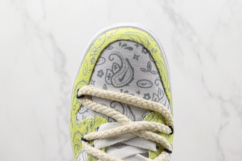 Nike SB Dunk Low "Green/White Paisley" фото № 3