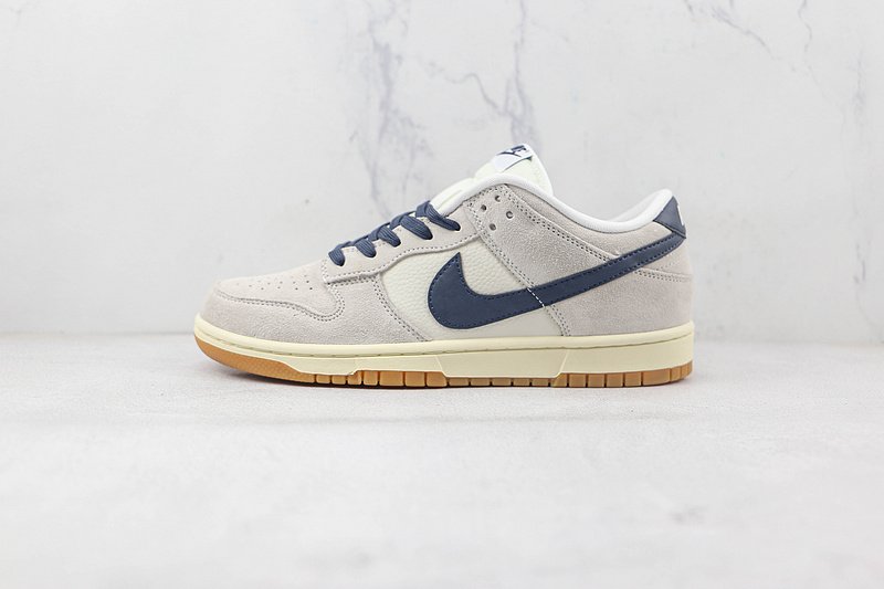 Nike Dunk Low "Light Grey/Blue" фото № 2