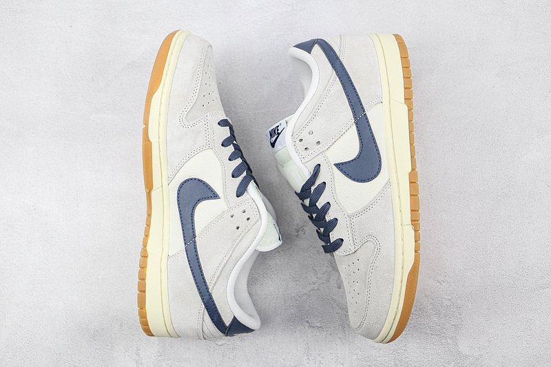 Nike Dunk Low "Light Grey/Blue" фото № 6