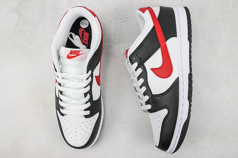 Nike Dunk Low Retro "Red Swoosh/Panda" фото № 7
