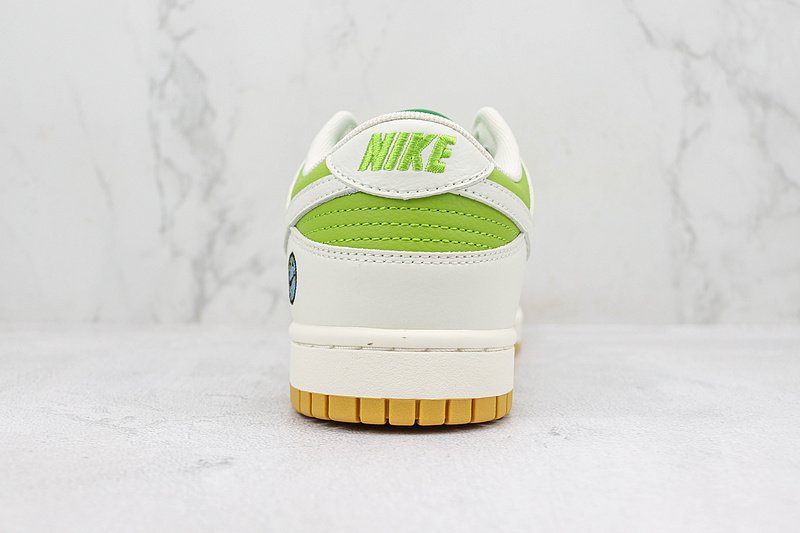Nike Dunk Low "Apple Green/Yellow/Off White" фото № 9